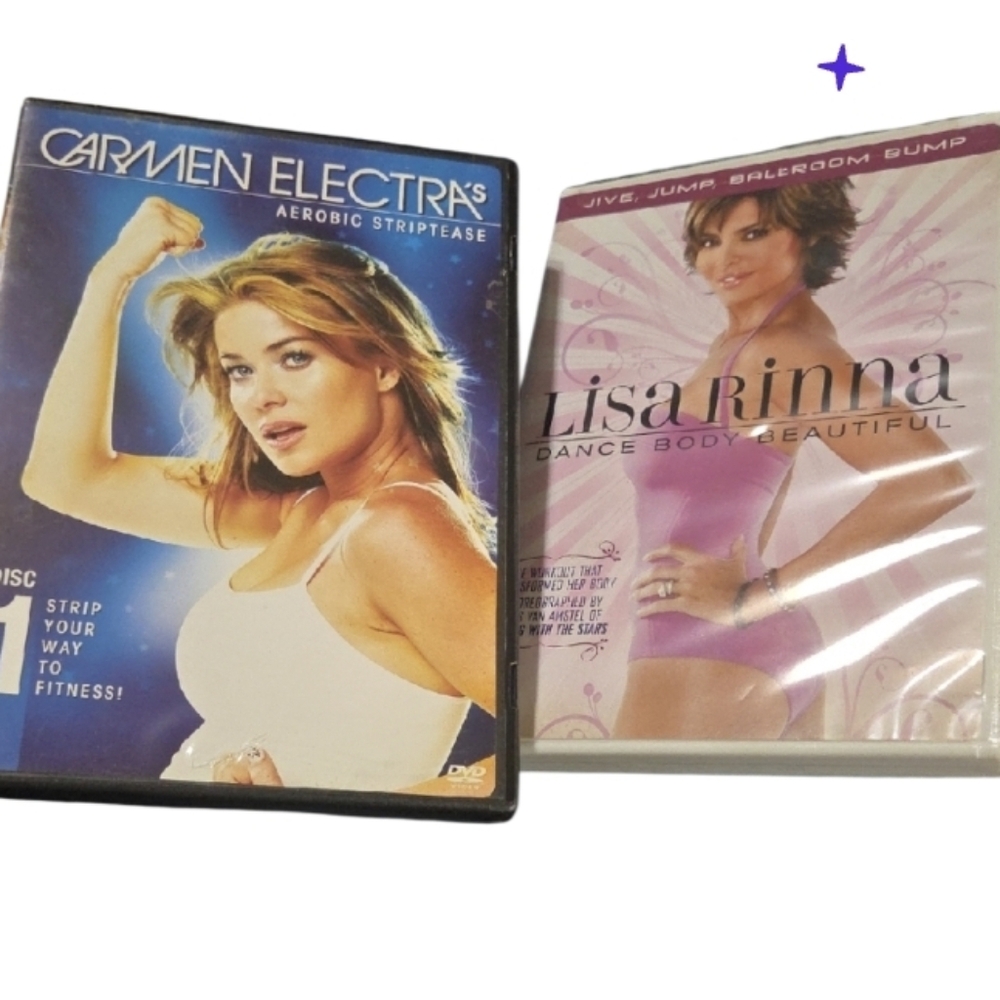 Carmen Electra and Lisa Rinna Fitness DVD Set